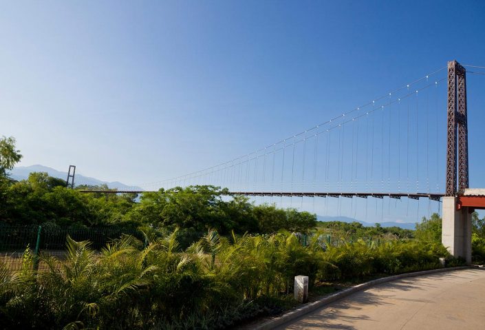 Greg Norman Golf Course foot bridge - Riviera Nayarit Mexico