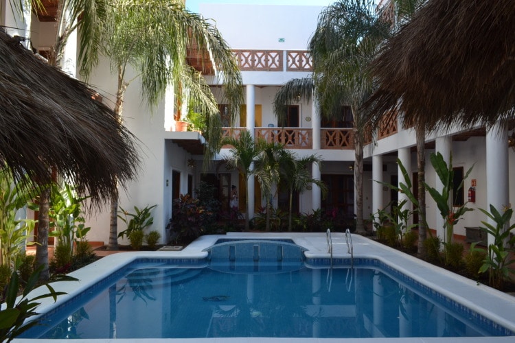 Pool at Hotelito Los Suenos in Sayulita Riviera Nayarit Mexico