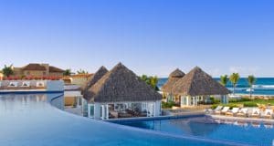 st-regis-punta-mita-resort Infinity pool at St Regis Punta Mita Resort Hotel in Riviera Nayarit Mexico