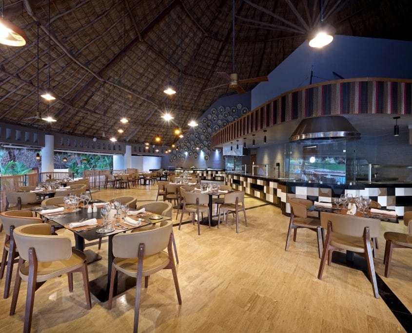 Restaurant in Hotel Grand Palladium Punta de Mita Riviera Nayarit Mexico