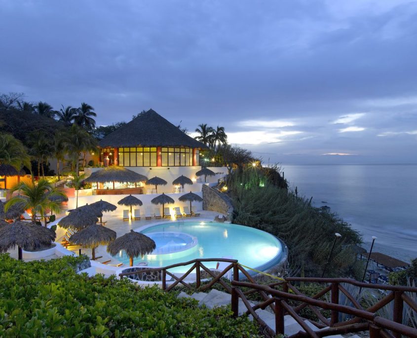 Royal Suites Hotel and pool in Punta de Mita Riviera Nayarit Mexico
