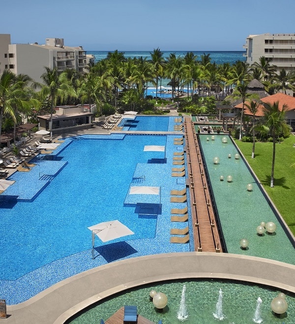 RKGNV-EXT-Pools-Fountains-3A-RGB - BR View of pool from Reflect hotel balcony in Riviera Nayarit